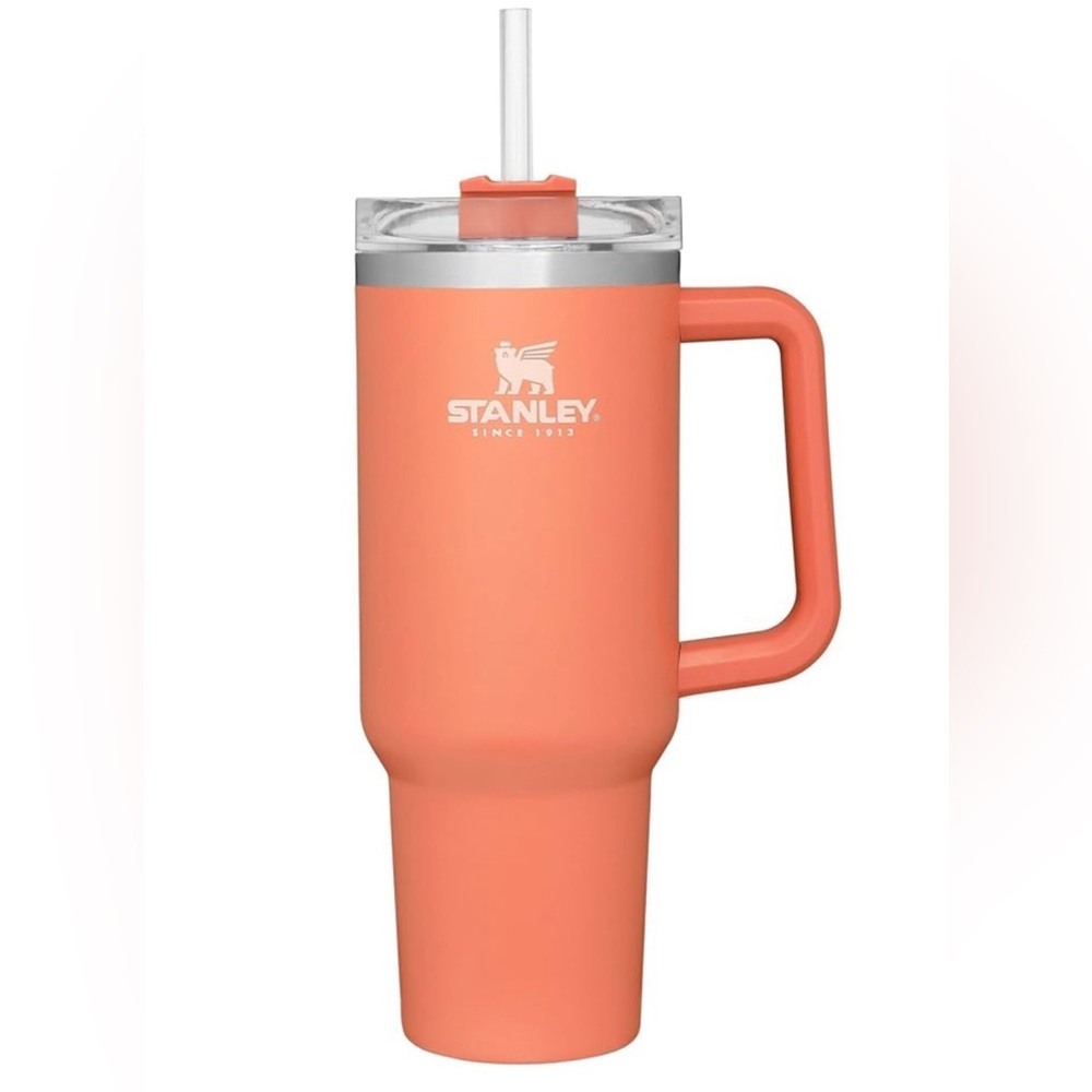 Stanley Adventure Quencher Travel Tumbler 40oz Grapefruit EUC